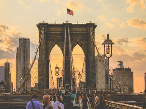 Tour- Brooklyn Bridge al tramonto